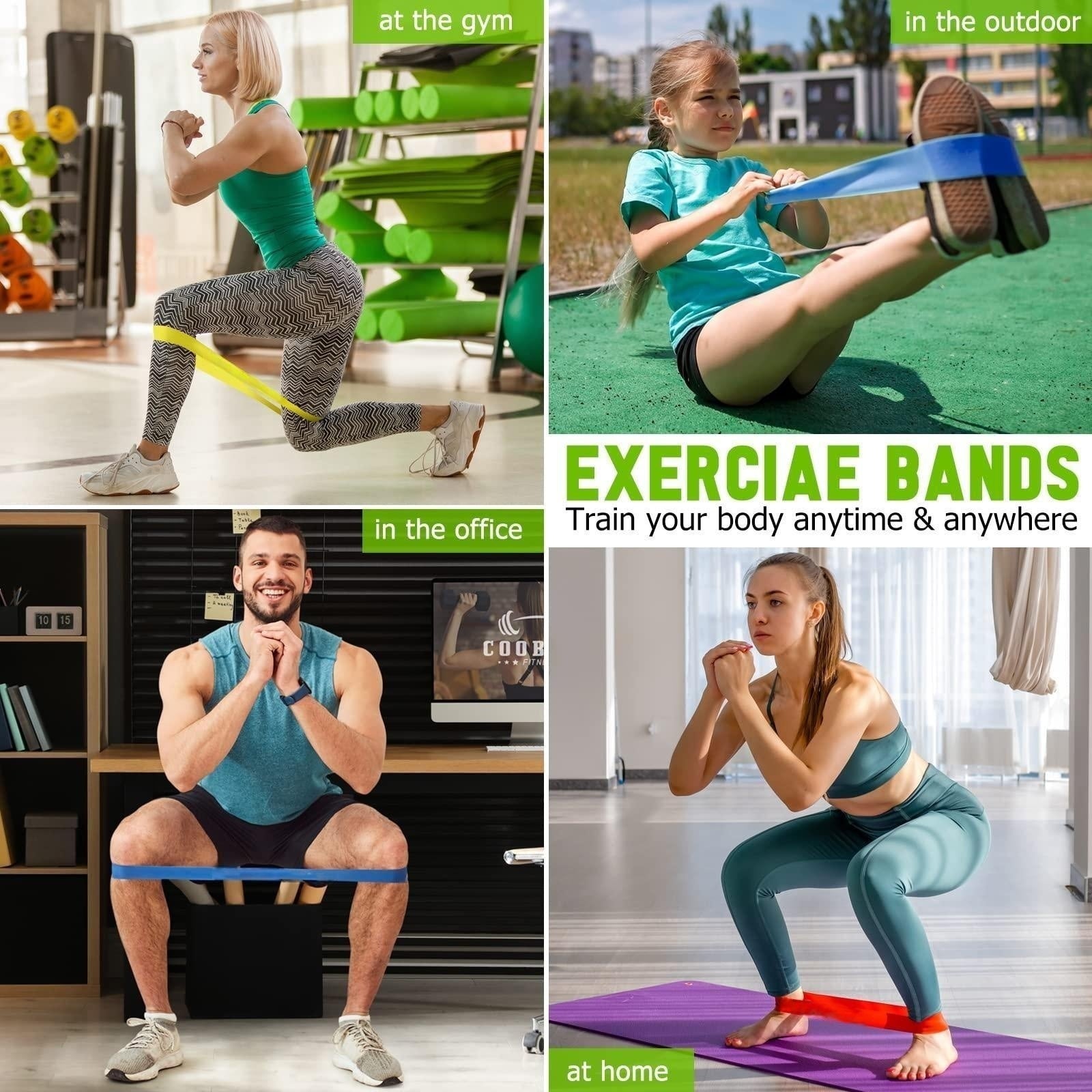 5 Pcs Resistance Bands for Working Out, Pilates Physical Therapy Exercise Bands.Body Fitness Resistance Bands Workout Stretch Band for Physical Therapy Loop Exercising Resistance Bands